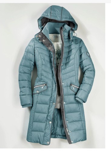 Steppmantel Damen Wintermantel lang Gr. 36/38 mint neu - Bild 3 von 18