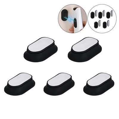 5PCS Magnetic Remote Control Bracket, Self-Adhesive Wall Mounted Storage Bra _cn