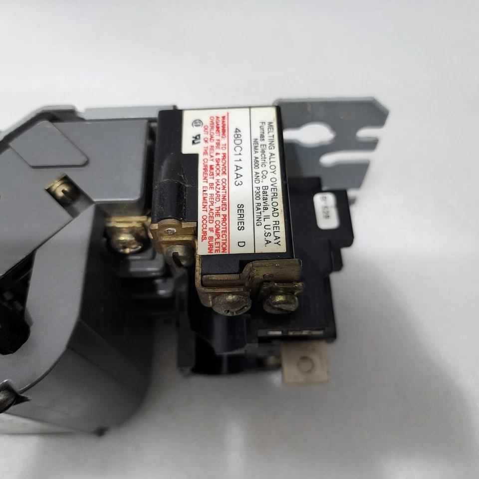 FURNAS CAT 14DP12A MOTOR STARTER 27A 48DC11AA3 COIL VOLTAGE 110-120V/190-240V - Image 4 of 4