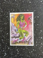 2024 Marvel Masterpieces '92 Platinum Canvas #82 She Hulk