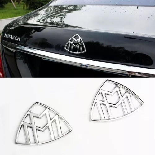 Für Mercedes-Benz MAYBACH Embleme Ornamente hinten Seite logo GLS S Sticking*ABS - Bild 2 von 13