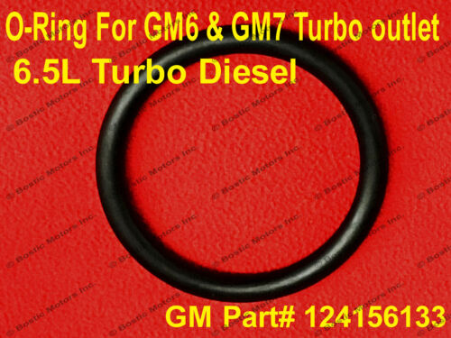 Turbo Outlet O Ring Seal AM General 6.5L GM6 GM7 Gasket 12456133 Intake Manifold