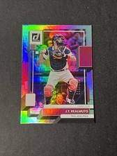 2022 Donruss Baseball Career Stat Line J.T. Realmuto #95 Holo 062/112 Phillies