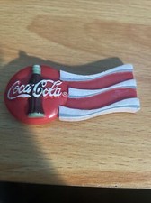 Coca- Cola Refrigerator Magnet 1997 Flag