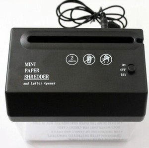 Home Bureau bureau petit Gadget PC Portable A6 Déchiqueteuse de papier électrique portable