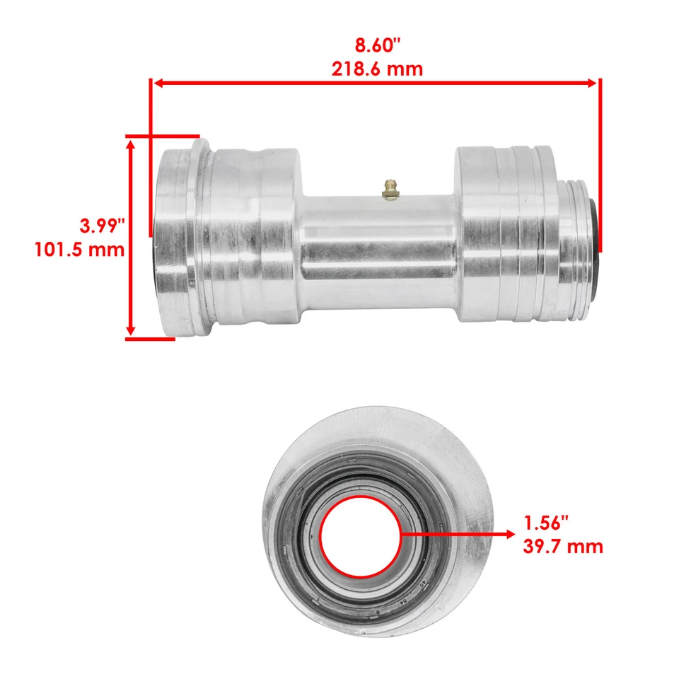 Eje trasero y buje portador de cojinete para Yamaha Raptor 700R YFM700R 2009-2018 Foto 4 de 4