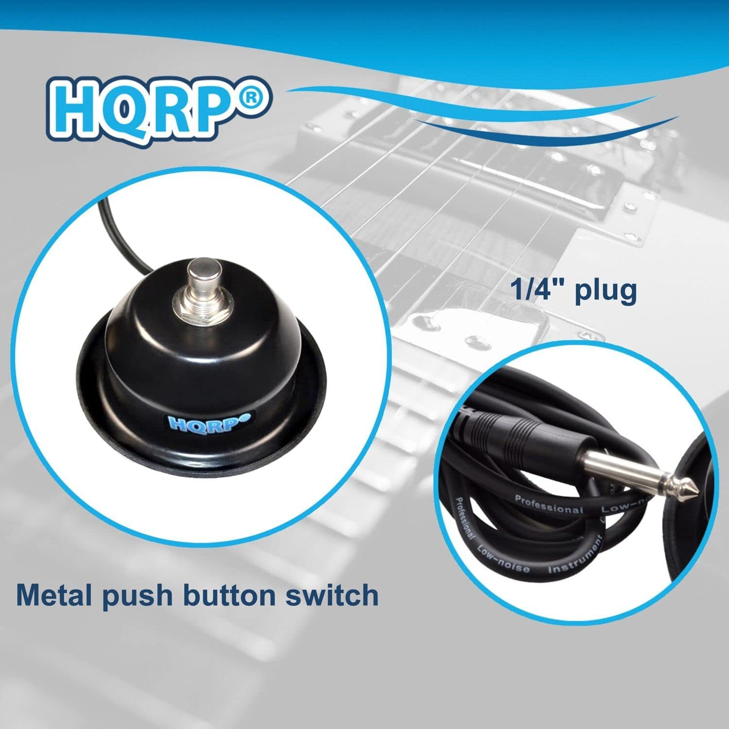 Multipurpose Guitar Amp On/Off Footswitch w/ 1/4-Inch Jack (1,2,3 ...