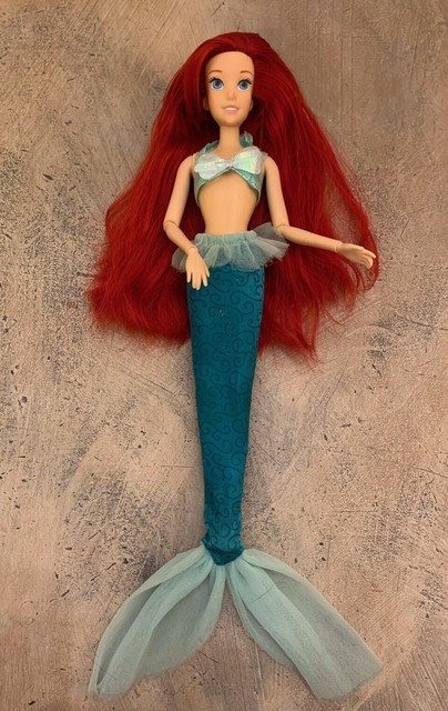 ariel doll with removable tail