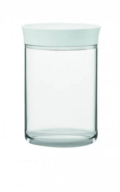 Contenitori e barattoli da cucina bianco