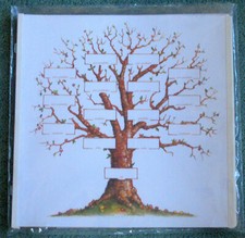 Creative Memories 12x12 Family Tree Refill RCM-12FT 5 pages old style Open Pkg