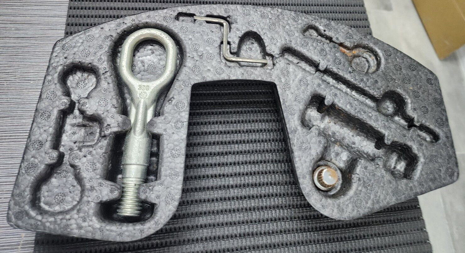 2003-2010 Bentley Continental Record Tool Carrier Trunk Tools Kit OEM 3W0012123F
