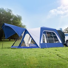 NAIZEA Tenda SUV Tenda da Campeggio Automatica 10'x10' Impermeabile Tenda da Campeggio 8 Persone