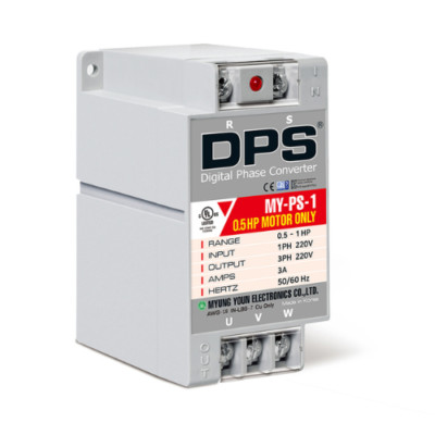 Single 1 to 3 Phase Converter, Digital Phase Shifter for 0.5HP(0.4kW) 1.5A 220V