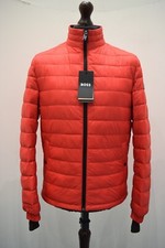 Hugo Boss Mens Padded Jacket in Red. A5