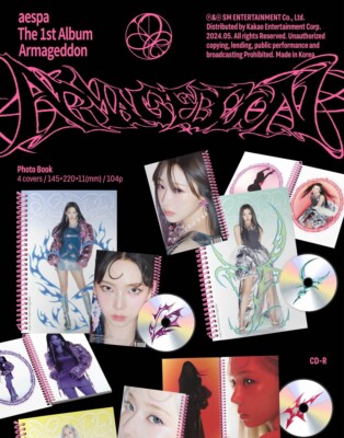 aespa - Armageddon [Superbeing Ver.] Album+Extra Photocards Set | eBay