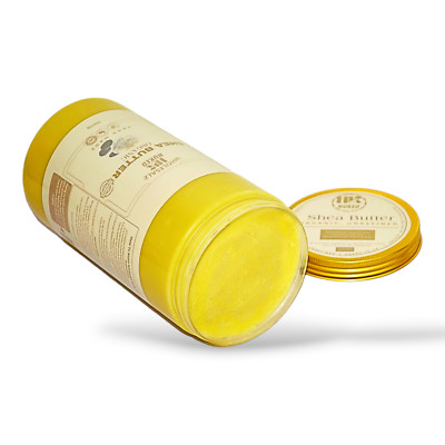 1000g Westafrikanische unraffinierte Sheabutter 1kg rein roh natürlich | Haut Haar Ekzeme