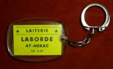 Porte-clés LAITERIE LABORDE 47 Nérac - Photo du chateau-musée Henri IV 