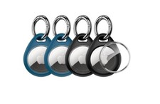 4 Pack Apple AirTag Holder - Fit Tightly Design Easy to Install, Waterproof