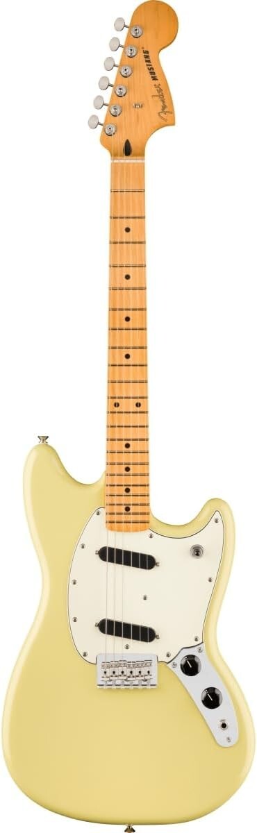 Fender Player II Mustang Maple Hialeah Yellow Electric Guitar