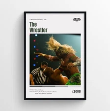 The Wrestler Movie Poster Print, Wall Art - Unframed