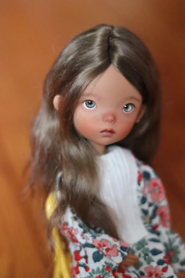 1/6 BJD Doll Girl Landoudou ​​​Handmade Face Makeup Eyes Resin 