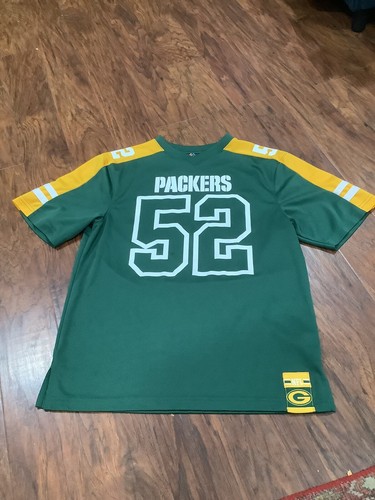 Green Bay Packers #52 Clay Mathews Jersey Men MediumMajestic NFL Football Screen - Picture 6 of 6
