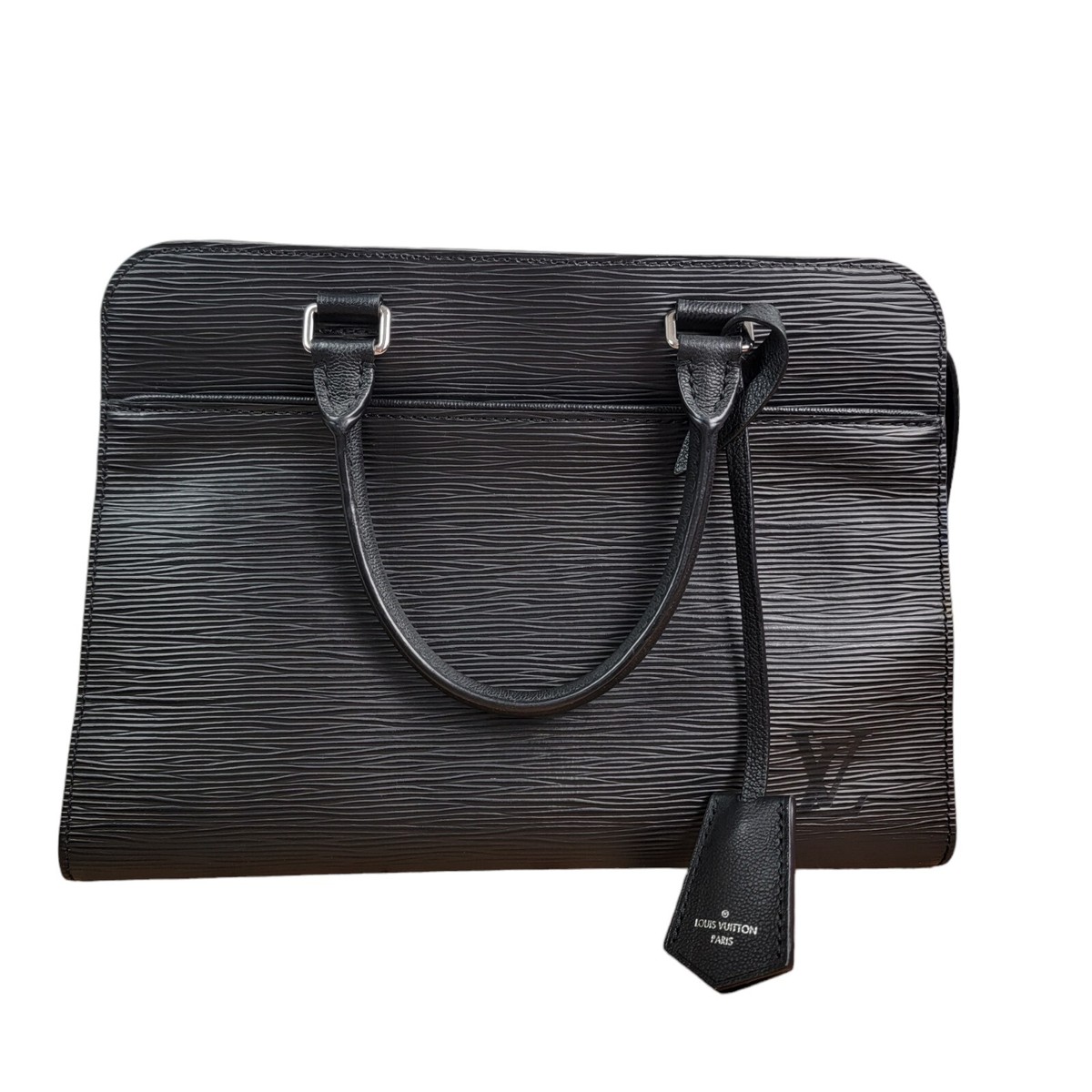 Louis Vuitton Bag Ladies Epi Vaneau MM 2Way Black Business Work