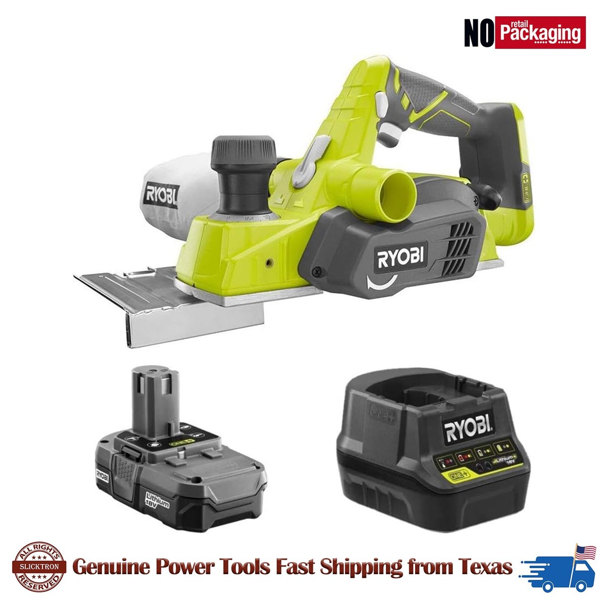 18v One+ Ryobi Brushless Planer Wood Planer Ryobi ONE+ 18V