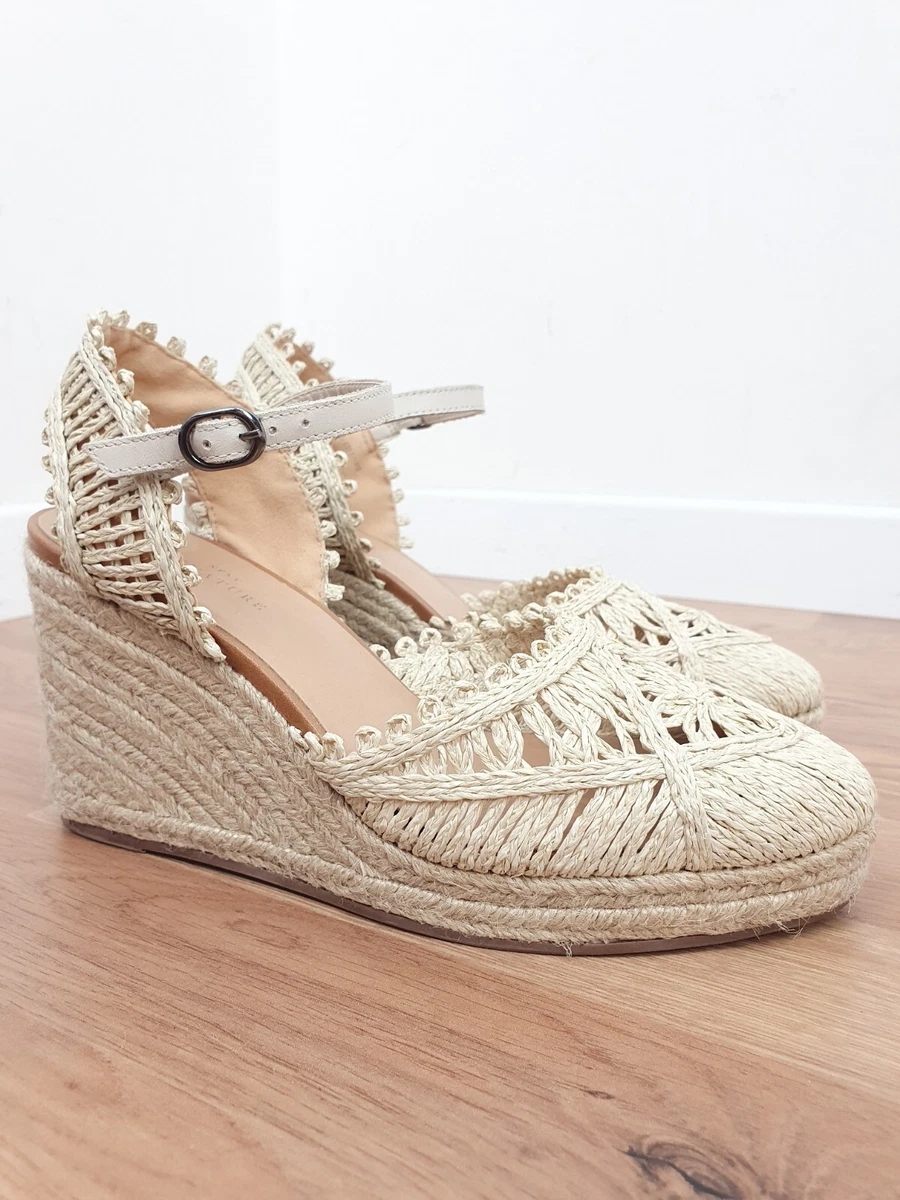 Espadrilles wedges beige 2025