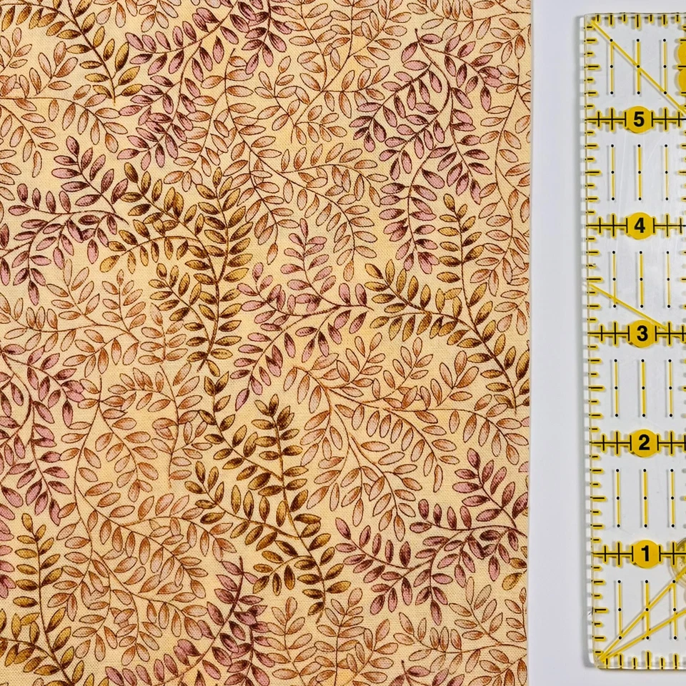Natures Elements by Hoffman Branches and Leaves Fabric 100% Cotton By the Yard - Image 3 of 4