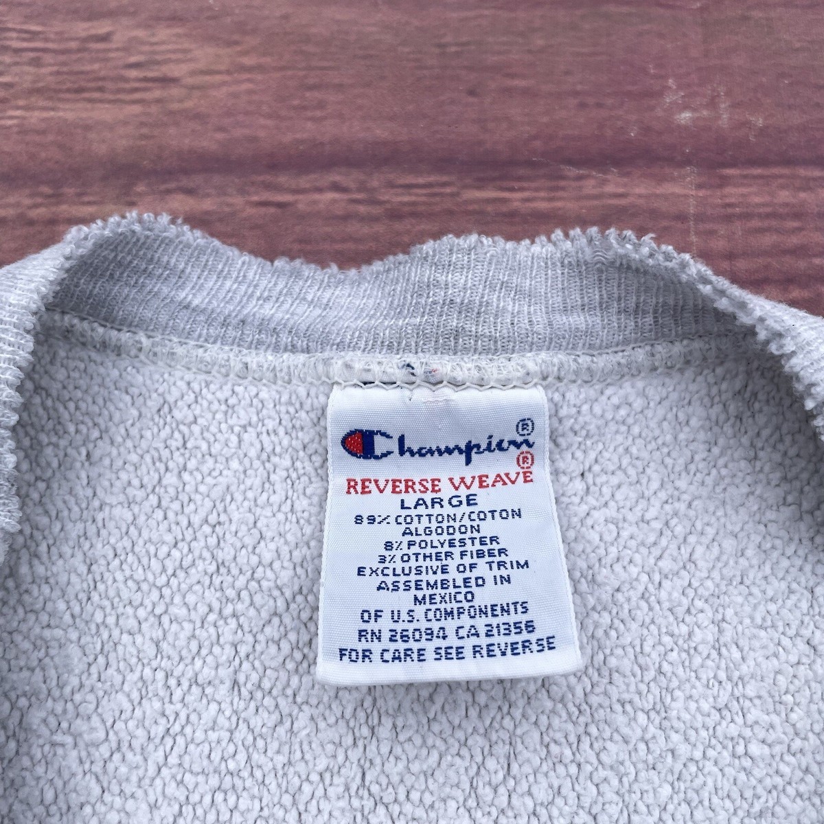 Villanova University Champion Reverse Weave Crew Neck Sweatshirt