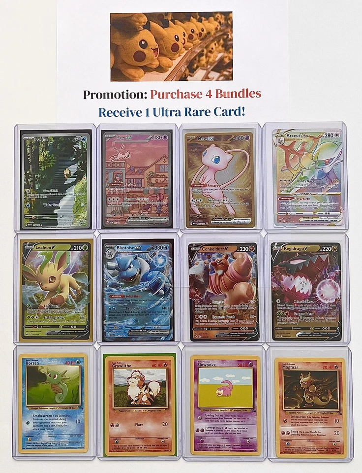 50 Pokemon Cards TCG Bulk Lot (2019-2025) ~GIFT WRAPPED -  Lots of Rare Holos - Image 3 of 3