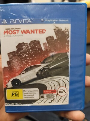 Need For Speed: Most Wanted (Sony PlayStation PS Vita, 2012) US Version