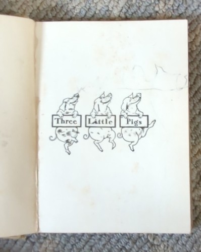 Three Little Pigs Altemus' Wee Books For Wee People 1904 John Rea Neill Illstr. - Picture 2 of 13