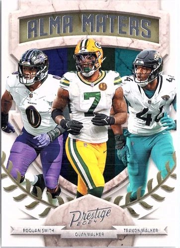 2024 Panini Prestige Quay Walker Roquan Smith Travon Walker #22