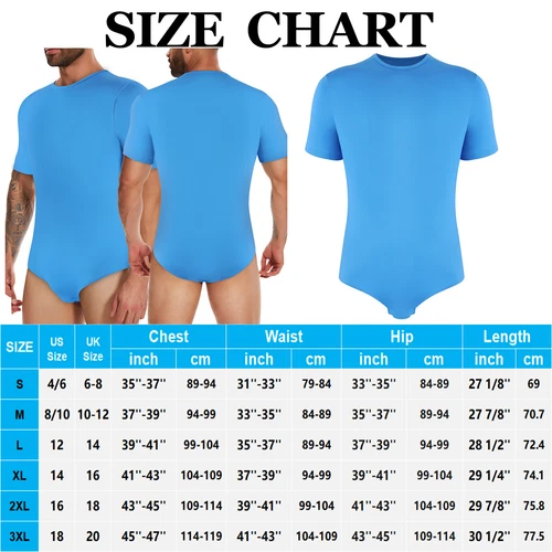 Camiseta interior de leotardo de color liso para hombre Botón a presión Entrepierna Body Manga corta - Imagen 23 de 26