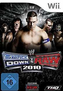 Nintendo Wii +Wii U SMACKDOWN VS RAW 2010 * DEUTSCH  Top Zustand