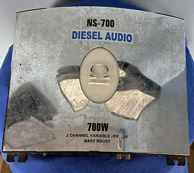 Diesel Audio NS-700  700W 2 Channel Variable HPF, LPF Bass Boost