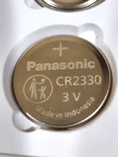 2 new Bulk Panasonic CR2330 3v  LITHIUM BATTERY CR 2330 Expire 2031
