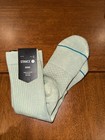 STANCE - Casual - Icon Dyed Crew - Sea Green - Crew Socks - Lg — photo 1