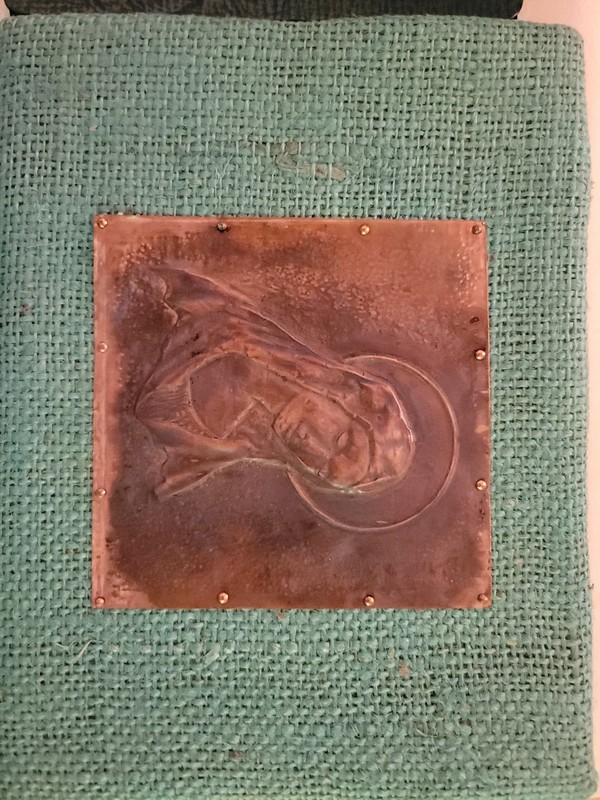 Vintage Saint Mary cooper punched art