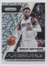 2017-18 Panini Prizm Fundamentals Fast Break Prizm Wesley Matthews #36 fm0