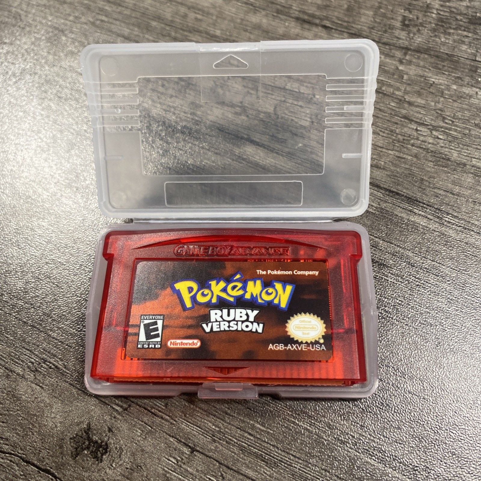 Pokemon Ruby Version (Game Boy Advance, 2003) Game Cartridge Tested POKÉMON VG