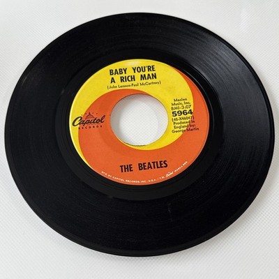 1967 45-X46047 All You Need Is Love  /  Baby, You re a Rich Man 