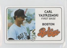 1981 Perma-Graphics/Topps Credit Cards Carl Yastrzemski #125-004 HOF 0f6k