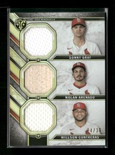 2024 Triple Threads Nolan Arenado Willson Contreras Sonny Gray Relic Combos #/36