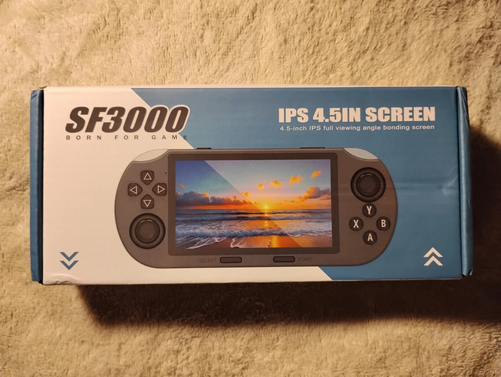 SF3000 Retro Handheld Video Game Console Linux System 4.5 "854*480 IPS Screen