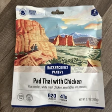 6 Each Backpacker's Pantry - Freeze Dried Camping & Hiking  2 Serving Meal