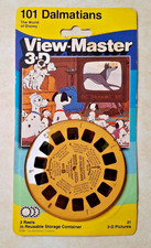 101 Dalmatians Disney View Master 3-D Reels 3 Reel Set Vintage 3014 1987 ONLY 2