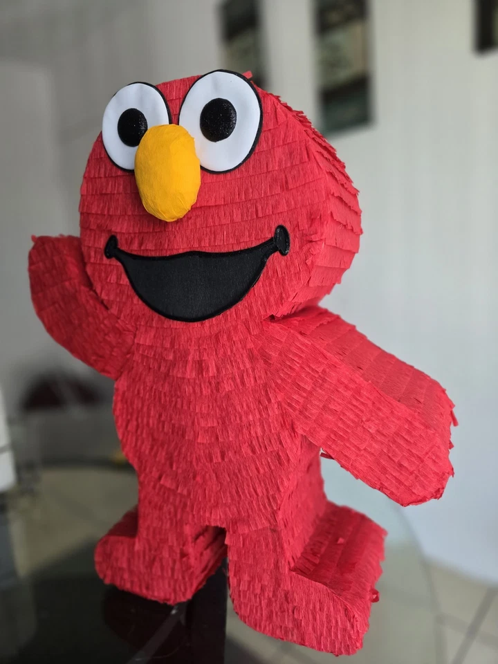 piñata elmo de plaza sésamo Foto 2 de 4